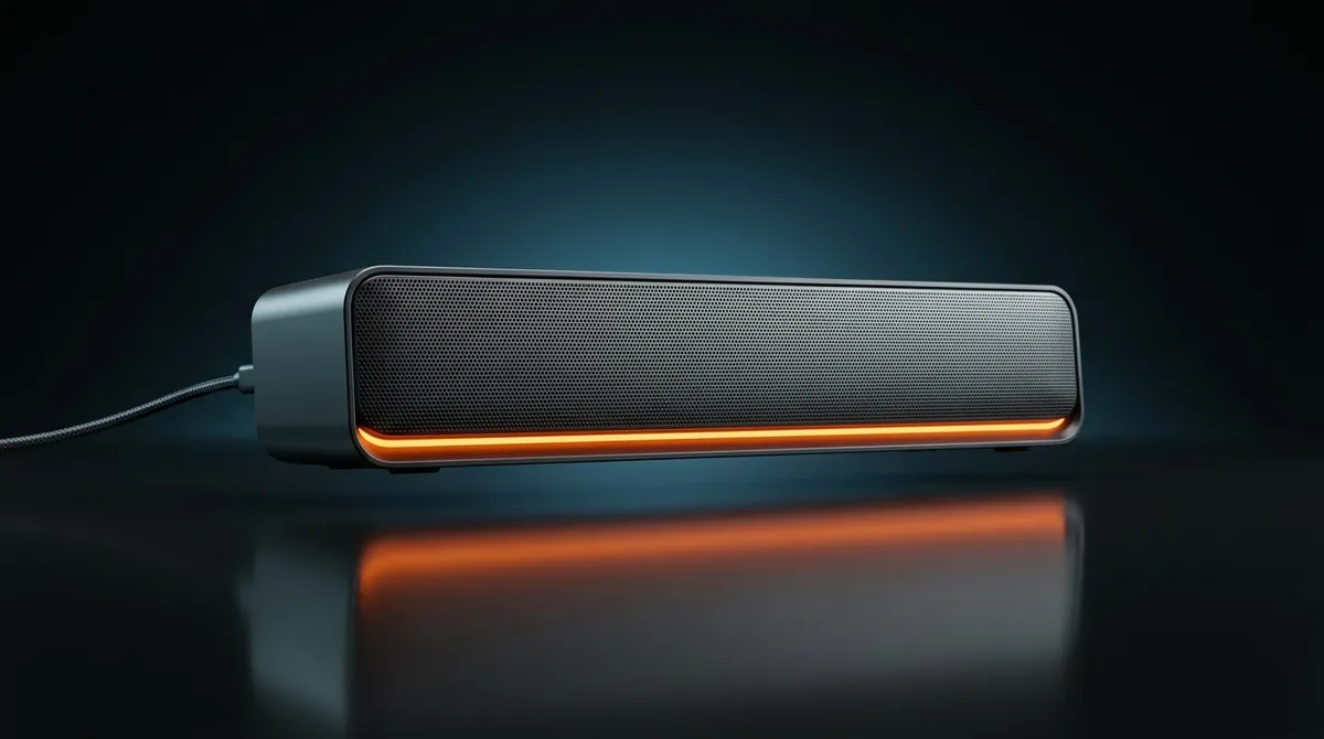 Barre de son compacte Creative Sound Blaster GS3 avec éclairage RGB