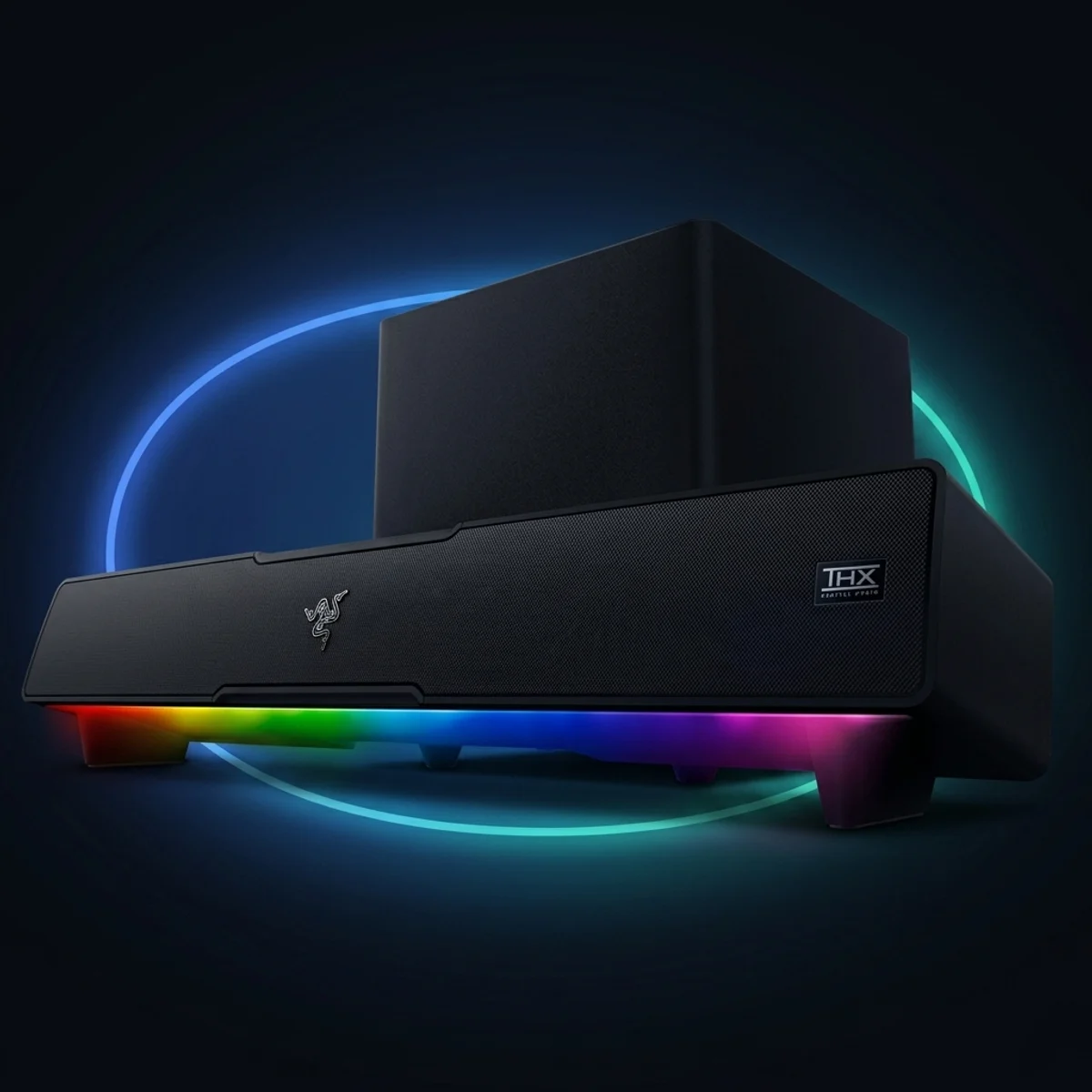 Barre de son gaming Razer Leviathan V2 avec caisson de basses et RGB