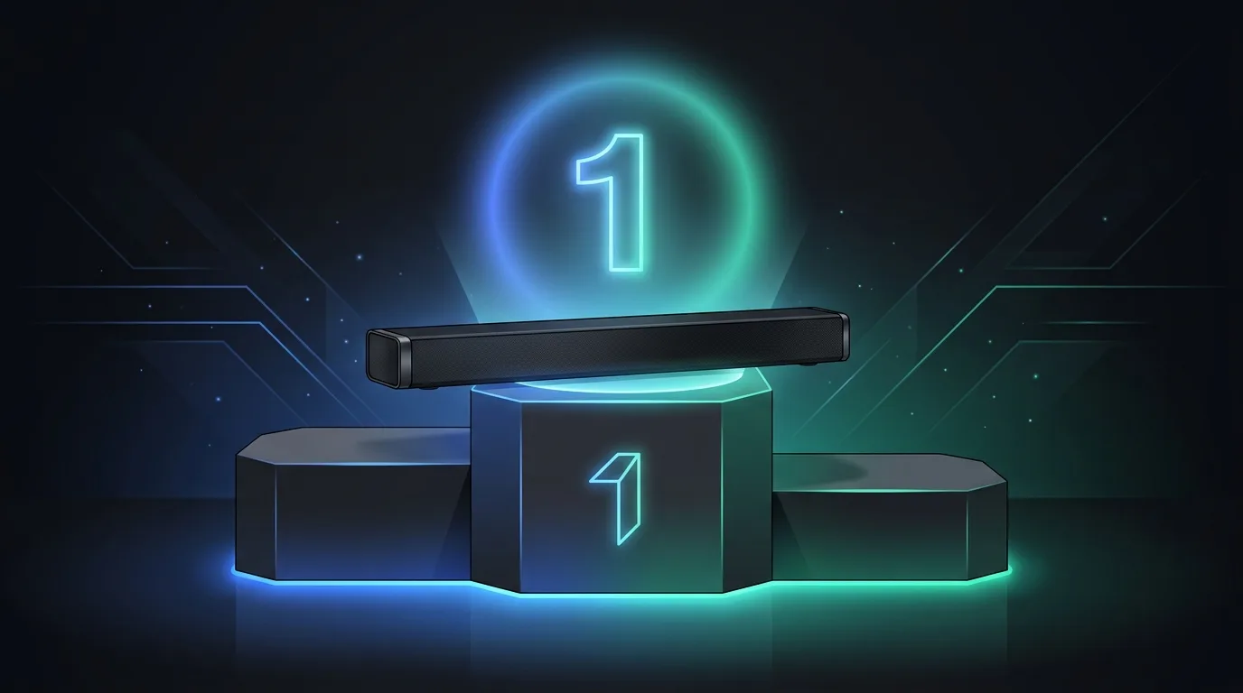 Barre de son sur un podium, classement de référence